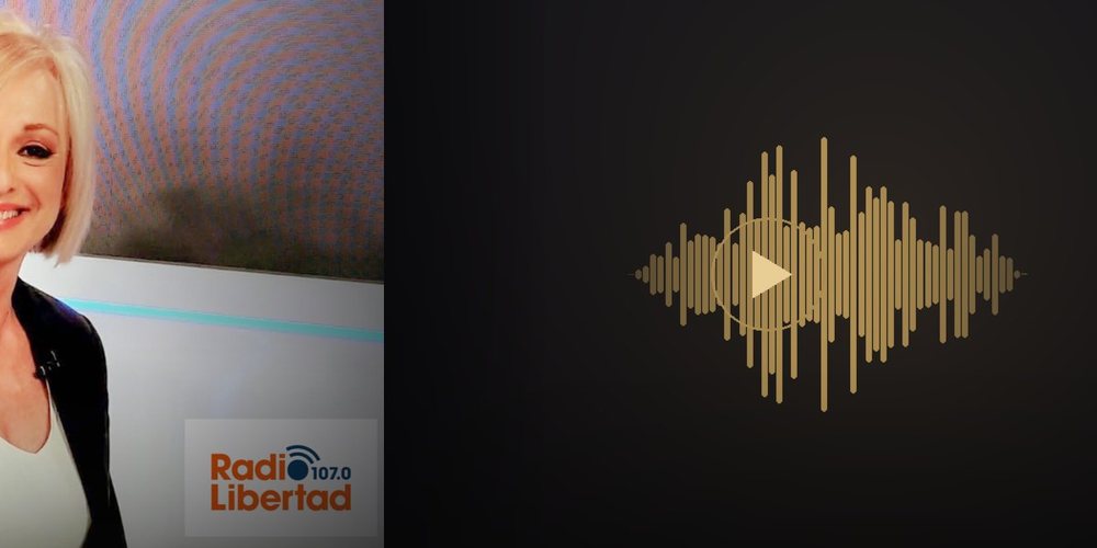 Carátula del programa Piérdete y Disfruta, presentado por Pilar Carrizosa en Radio Libertad
